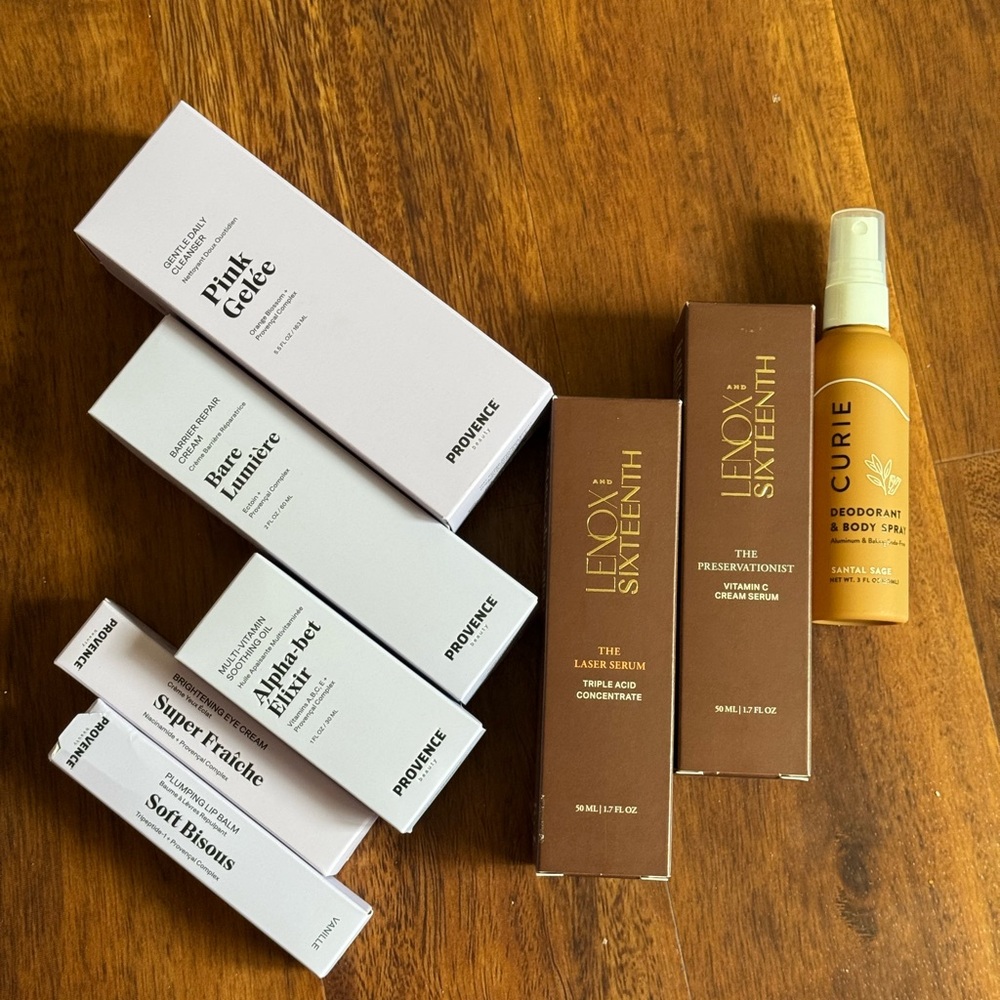BUNDLE PRODUCTS ALL BRANDNEW AND SEALED • check photos for closeup details